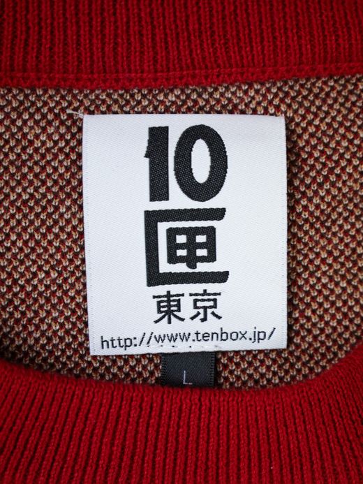 TENBOX KAO SWEATER / Red