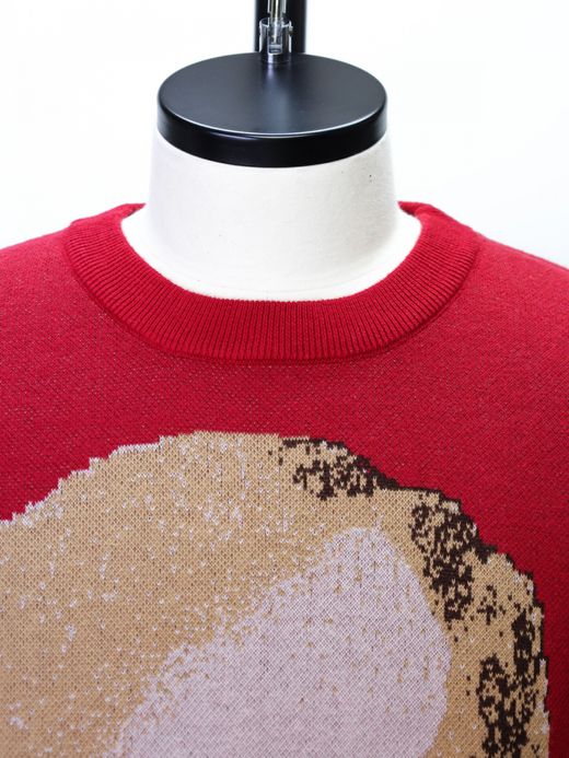 TENBOX KAO SWEATER / Red