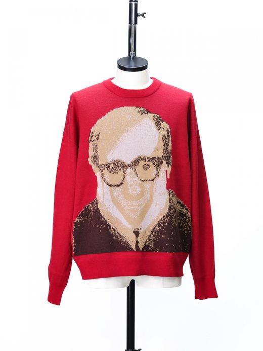 TENBOX KAO SWEATER / Red