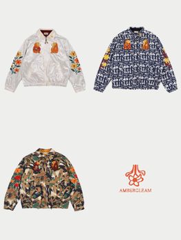 FABRIC EMBROIDERED JUMPER / 3colors