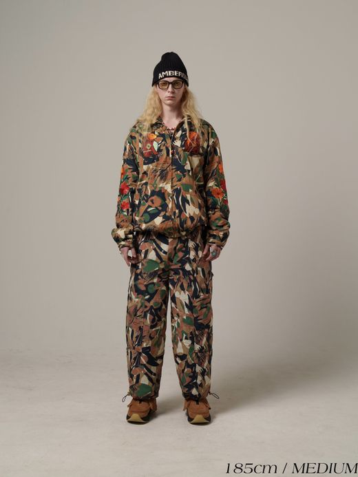 AMBERGLEAM FABRIC EMBROIDERED JUMPER / 3colors