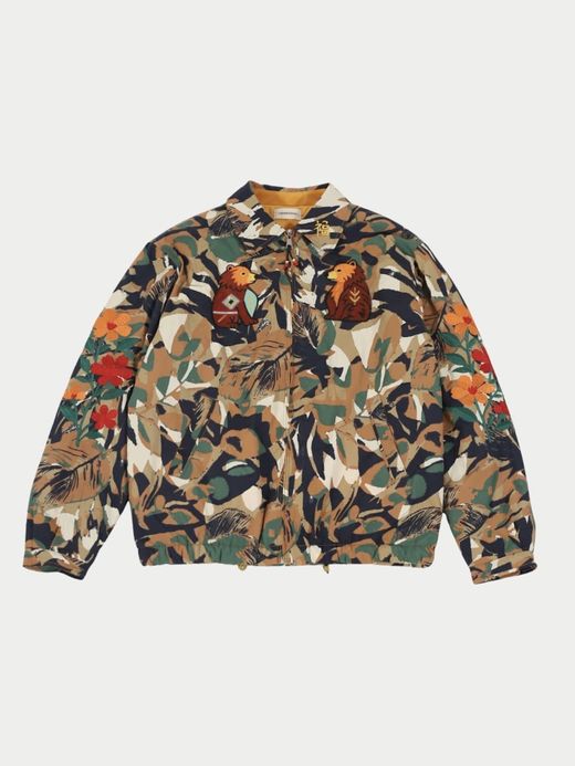 AMBERGLEAM FABRIC EMBROIDERED JUMPER / 3colors