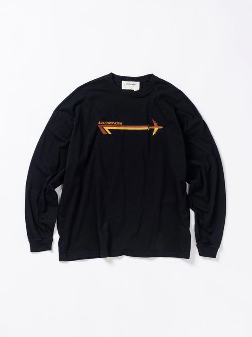 ANACHRONORM LATB L/S T-S / Black