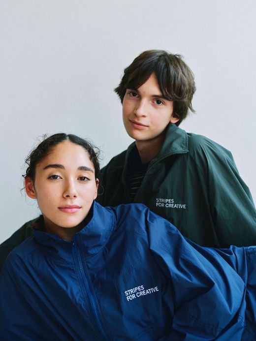 S.F.C WINDBREAKER / Light navy