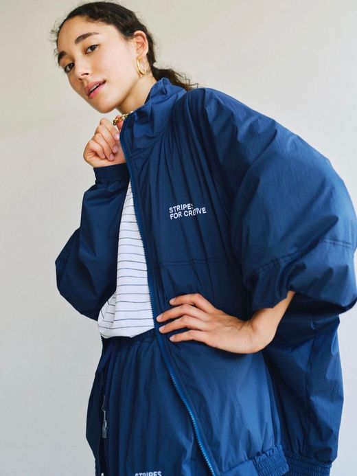 S.F.C WINDBREAKER / Light navy