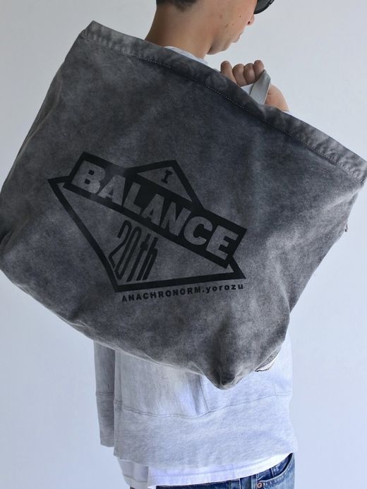 ANACHRONORM SULFUR  DYED CANVAS タスキショルダー / Black