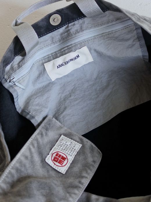 ANACHRONORM SULFUR  DYED CANVAS タスキショルダー / Black