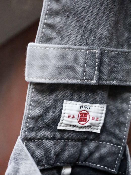 ANACHRONORM SULFUR  DYED CANVAS タスキショルダー / Black