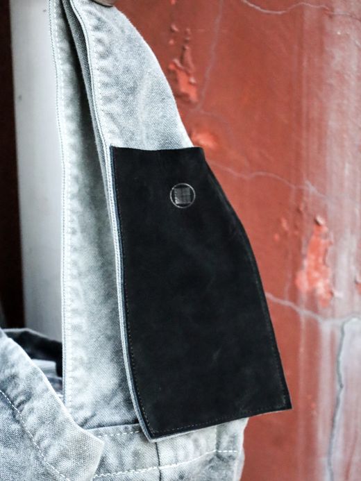 ANACHRONORM SULFUR  DYED CANVAS タスキショルダー / Black