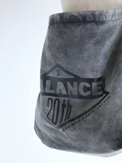 ANACHRONORM SULFUR  DYED CANVAS タスキショルダー / Black