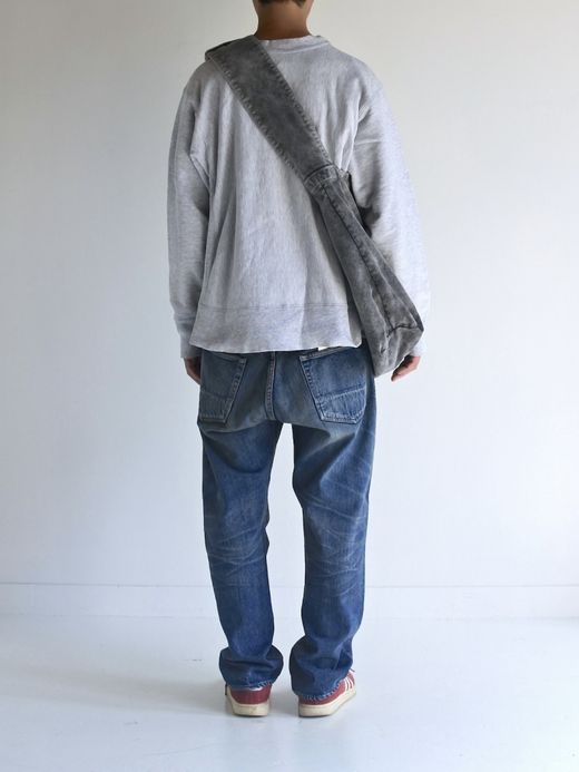 ANACHRONORM SULFUR  DYED CANVAS タスキショルダー / Black