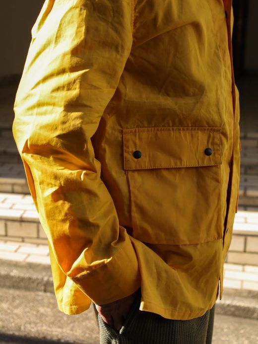 VOO WAXED SHACKET / Yellow