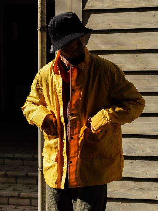 VOO WAXED SHACKET / Yellow