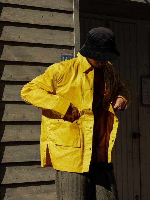 VOO WAXED SHACKET / Yellow