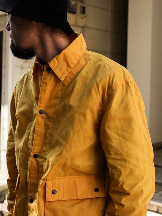 VOO WAXED SHACKET / Yellow