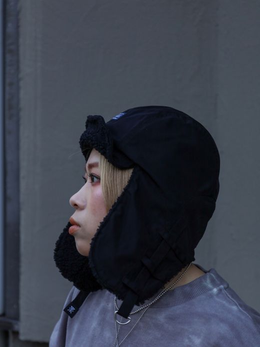 ROARK REVIVAL CAMP FLIGHT CAP (2023FW) / Black
