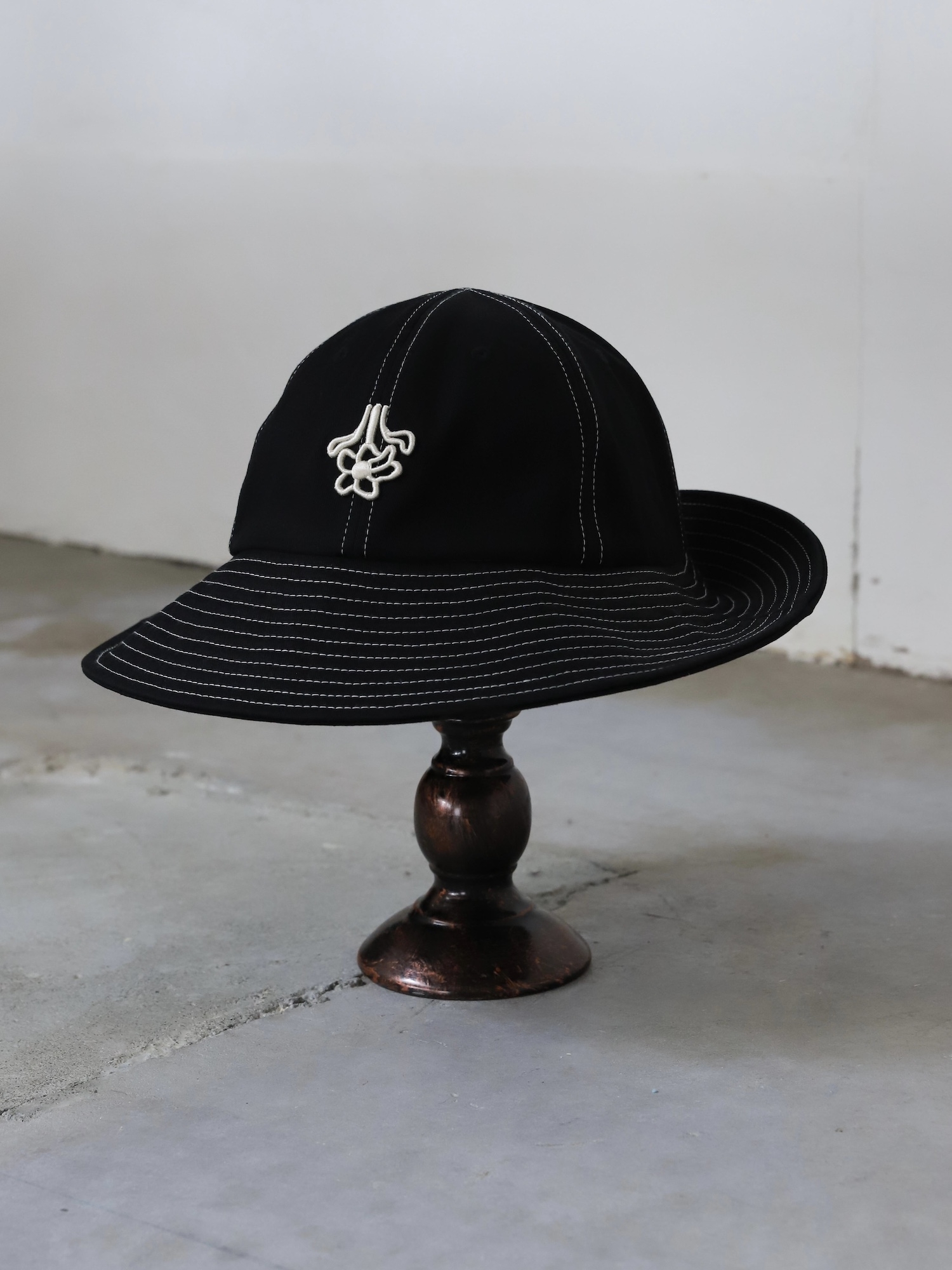 KZK 　AMBERGLEAM 刺繍ロゴハット　現在売切 AMBERGLEAM EMBROIDERY LOGO HAT / 2colors | FLATBUSH