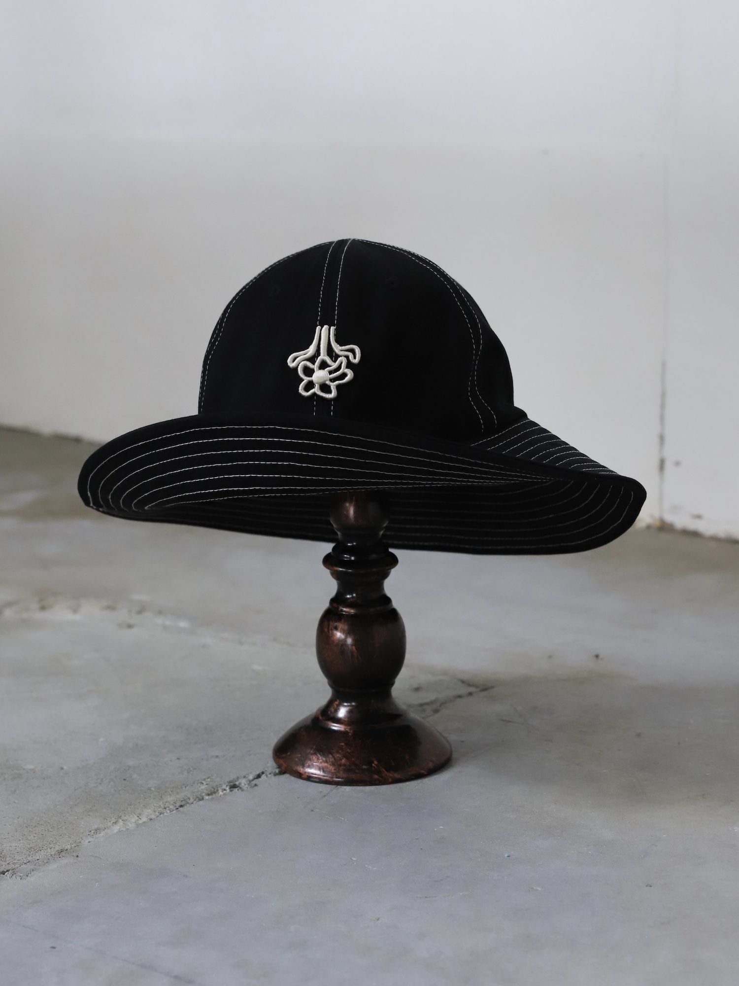 AMBERGLEAM EMBROIDERY LOGO HAT / 2colors | FLATBUSH