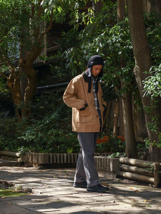 L.L.Bean MEN'S ORIGINAL FIELD COAT, COTTON LINER / Saddle