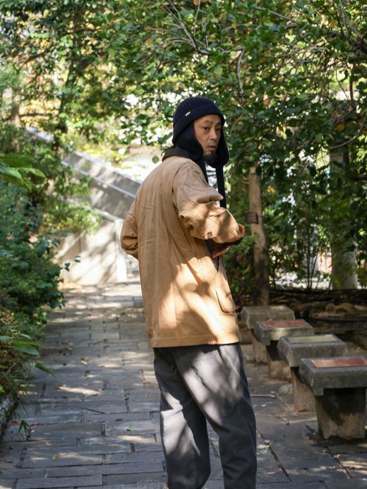 L.L.Bean MEN'S ORIGINAL FIELD COAT, COTTON LINER / Saddle