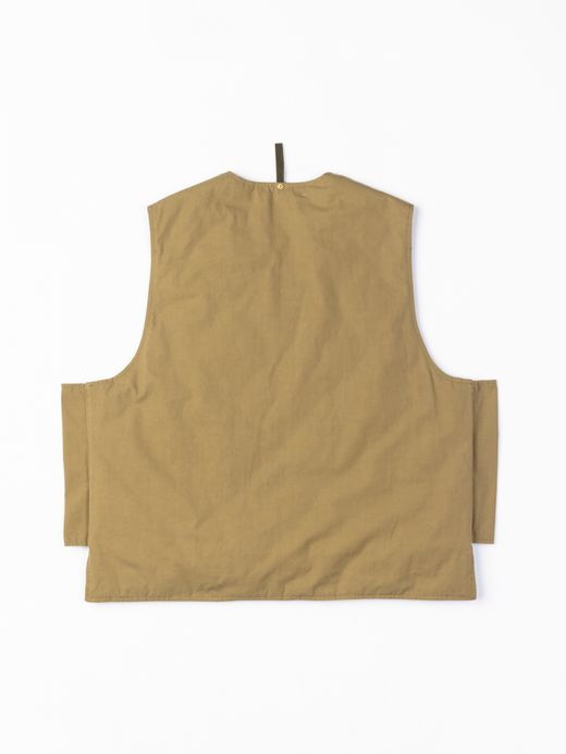 ANACHRONORM REVERSIBLE QUILTED VEST / Khaki