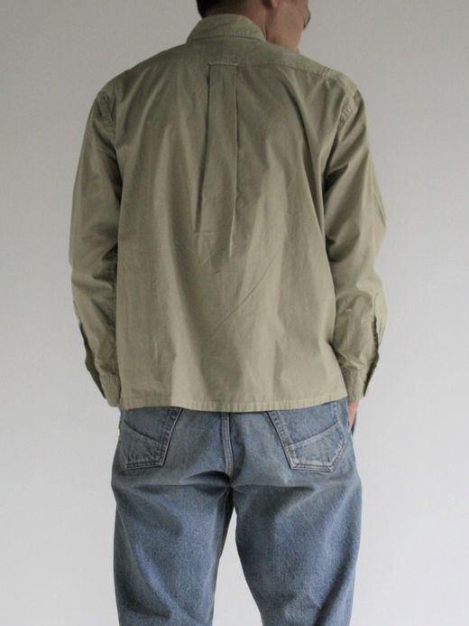 ANACHRONORM STANDARD WIDE B.D SHIRTS / Lt.olive
