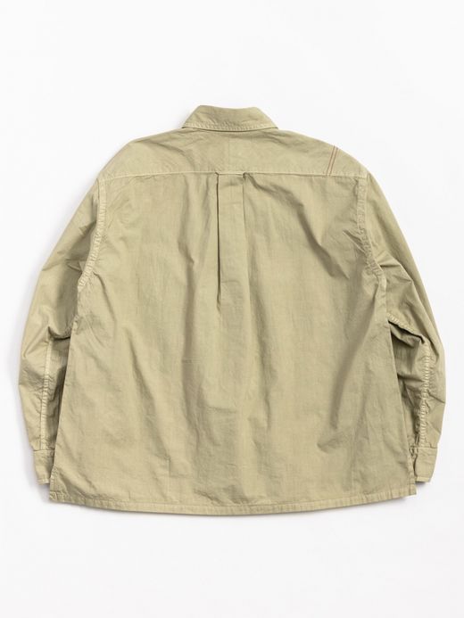 ANACHRONORM STANDARD WIDE B.D SHIRTS / Lt.olive