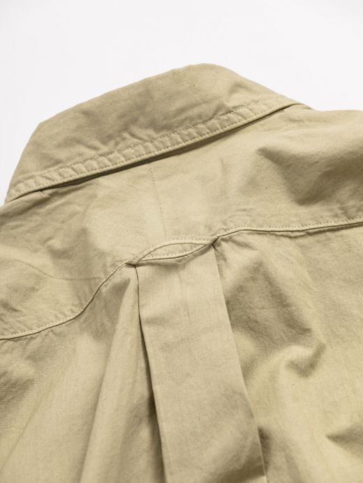 ANACHRONORM STANDARD WIDE B.D SHIRTS / Lt.olive