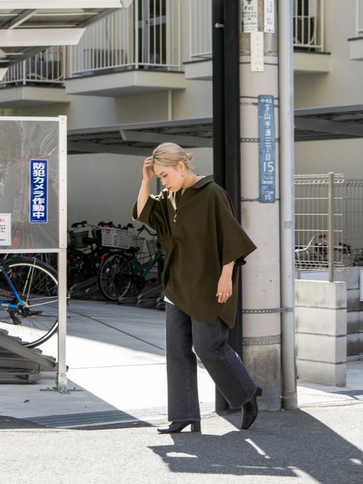 S.F.C BIG SS POLO / Olive