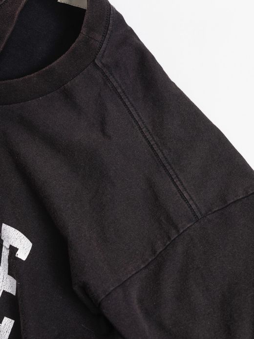 ANACHRONORM COLLEGE PRINT S/S T-S / Black