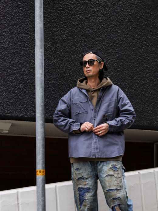 VOO NEO INDIGO SHIRTS / Gray