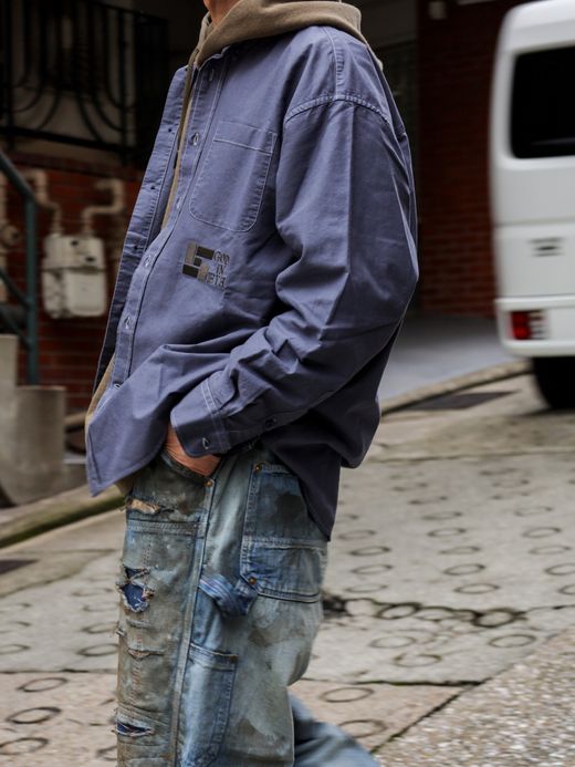 VOO NEO INDIGO SHIRTS / Gray