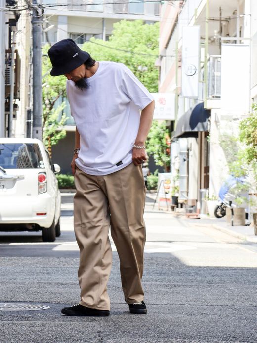 LIFT UP T/C FRISCO PANTS / Beige