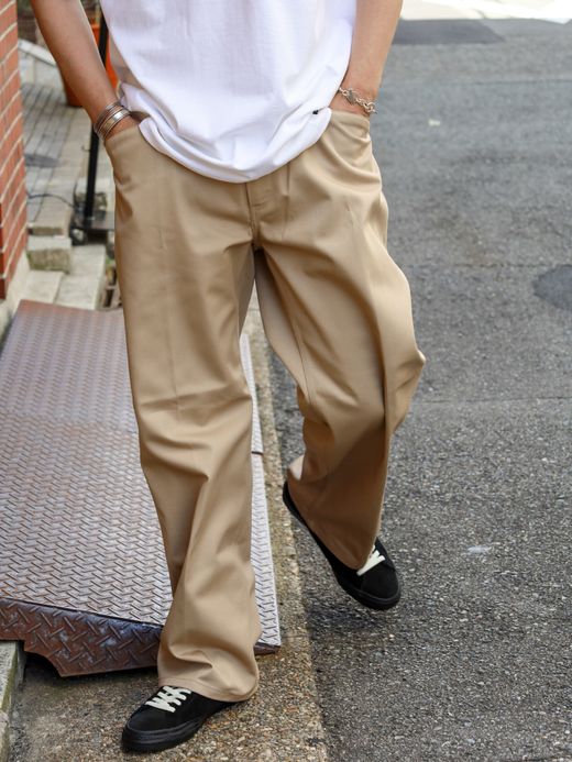 LIFT UP T/C FRISCO PANTS / Beige