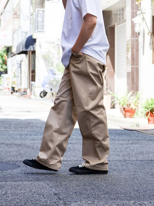 LIFT UP T/C FRISCO PANTS / Beige