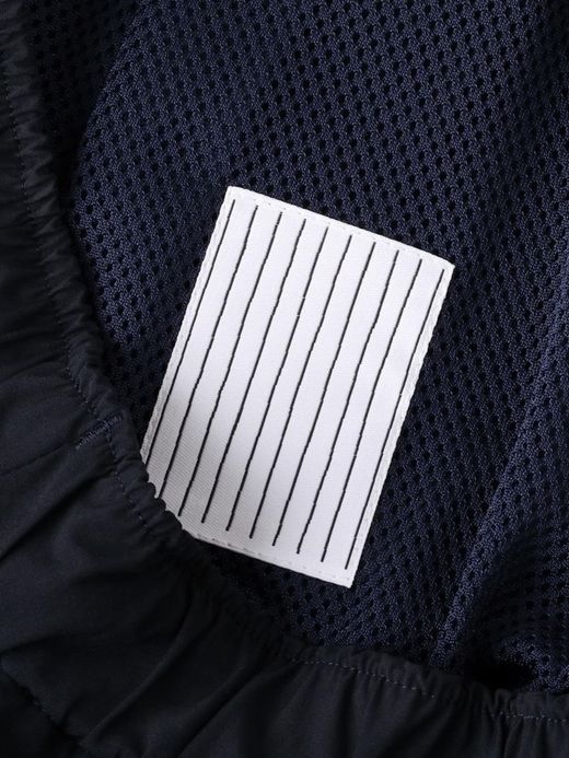 S.F.C WIDE TWO TUCK PANTS(NYLON) / Navy