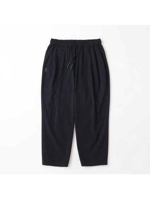 S.F.C WIDE TWO TUCK PANTS(NYLON) / Navy