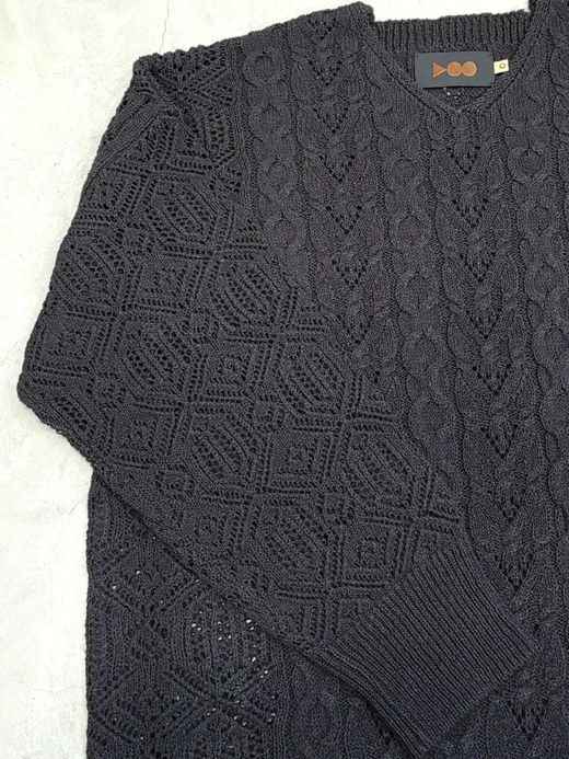 VOO JACQUARD SPRING V / 炭 Black