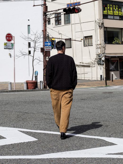 VOO JACQUARD SPRING V / 炭 Black