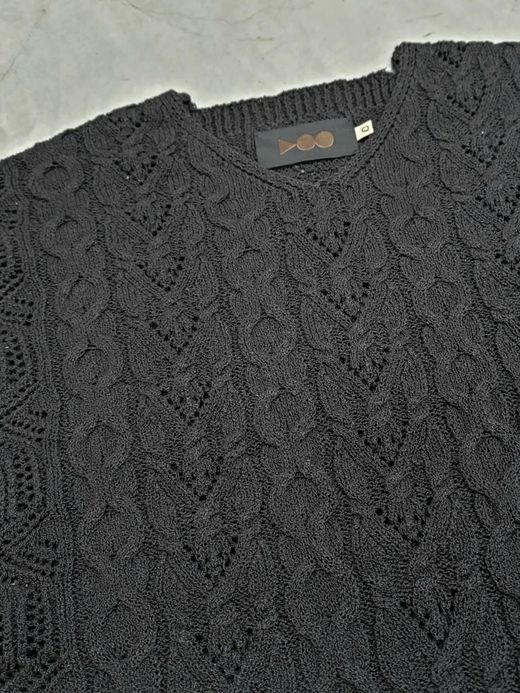 VOO JACQUARD SPRING V / 炭 Black