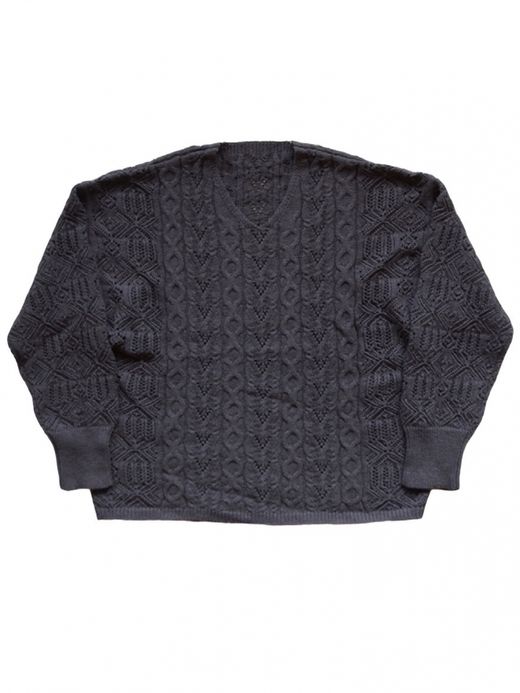 VOO JACQUARD SPRING V / 炭 Black