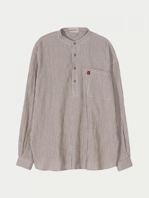 AMBERGLEAM HENRY FABRIC SHIRT / 3variation