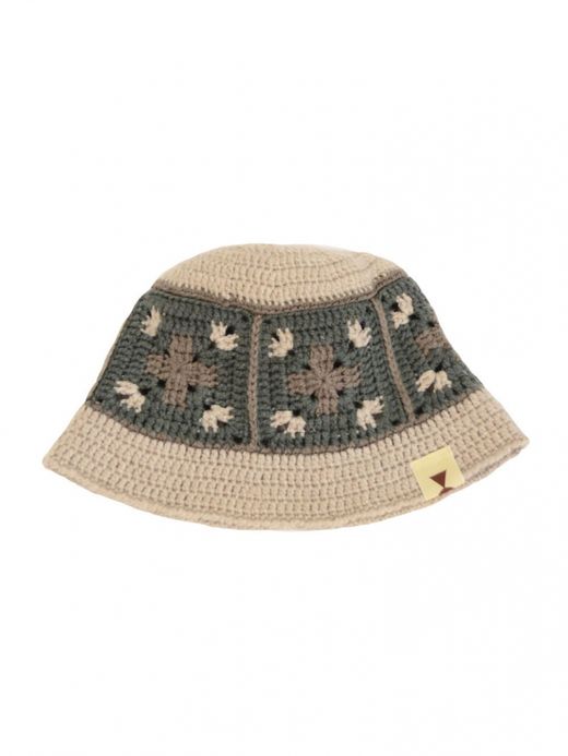 VOO CROSS WOVEN HAT / Beige