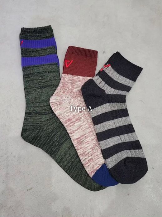 VOO GOOD COMBO SOCKS / 3colors