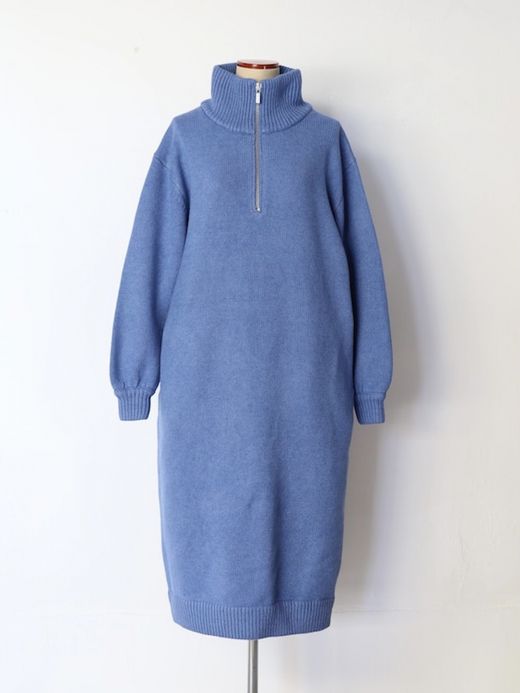 AMBERGLEAM HALF ZIP WARM  ONEPIECE / 3colors