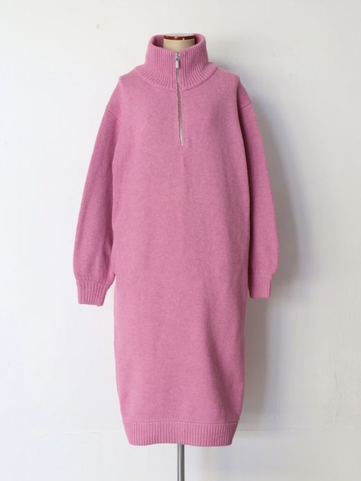 AMBERGLEAM HALF ZIP WARM  ONEPIECE / 3colors