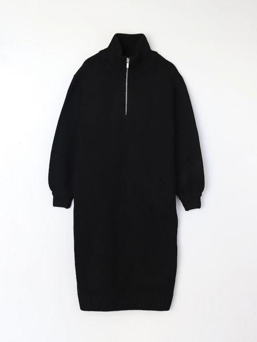 AMBERGLEAM HALF ZIP WARM  ONEPIECE / 3colors