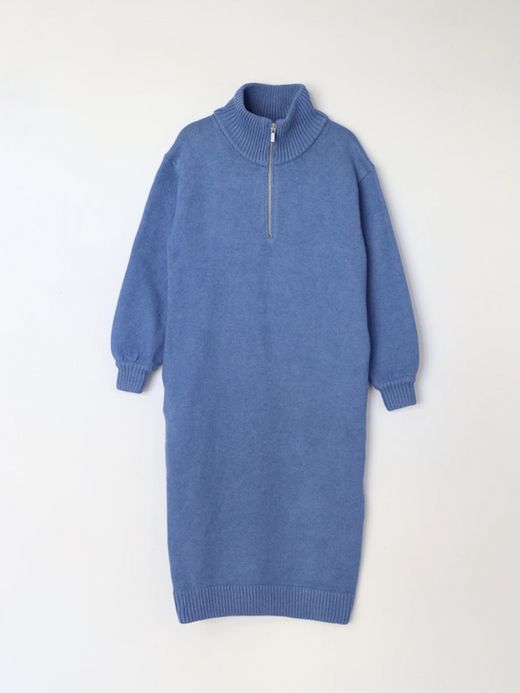 AMBERGLEAM HALF ZIP WARM  ONEPIECE / 3colors