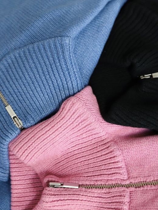 AMBERGLEAM HALF ZIP WARM  ONEPIECE / 3colors