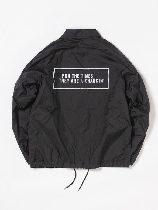 ANACHRONORM PATCHED NYLON COACH / Black